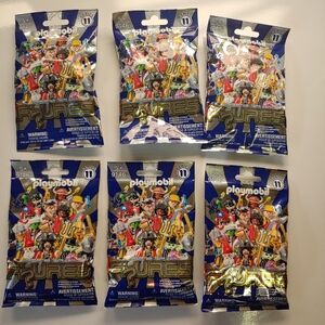 Playmobil Series 11 Blind Mystery bags - 6 bags